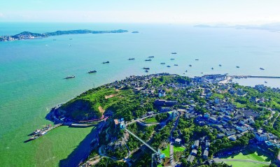 浙江省台州玉环市干江镇上栈头村：一座吊桥连通致富路