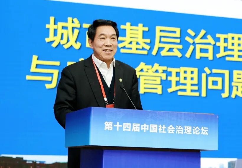 第十四届中国社会治理论坛在合肥举办 郑国光.JPG
