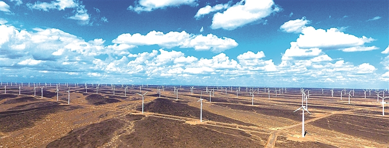 河西沐“风光” 陇电送远方 河西沐“风光” 陇电送远方
