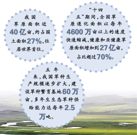 风吹草浪景成诗 草原牧歌唱新章——“十四五”期间我国草原生态治理成效显著