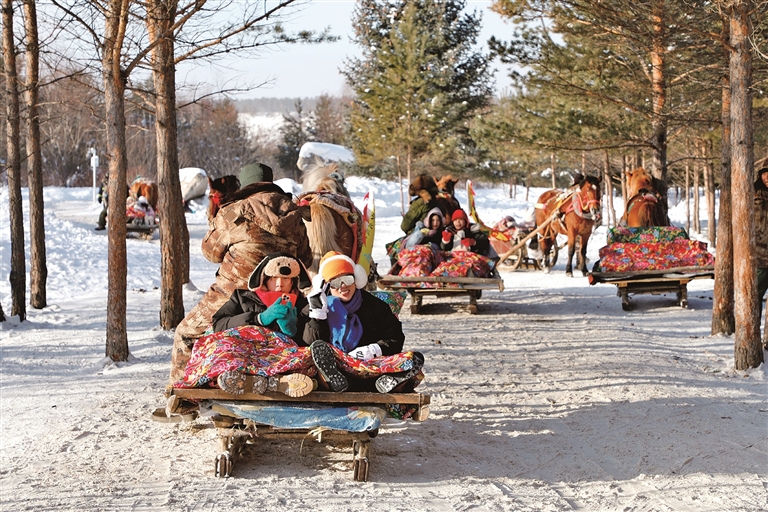 冰天雪地里，最北之村正热腾呢——黑龙江漠河北极村发展特色产业的故事