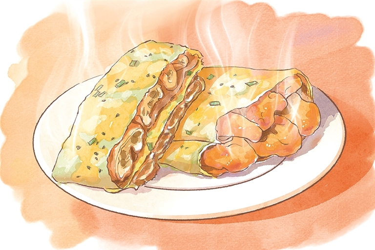 天津:煎饼果子 津津有味 天津:煎饼果子 津津有味