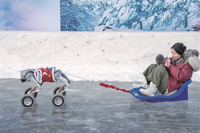 机器人练就“雪上飞”
