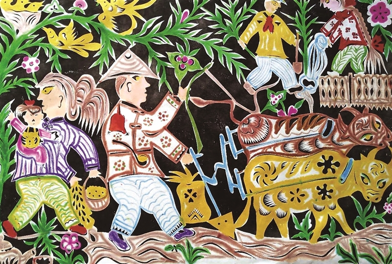 烟缕入画 彩韵生姿——富县熏画的传承与创新