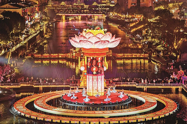 张灯结彩迎新春