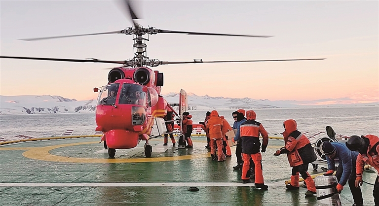 秦岭站正式进入越冬工作阶段