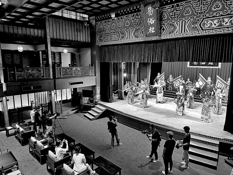 西安易俗社剧场:“古调独弹”发“新声” 西安易俗社剧场:“古调独弹”发“新声”