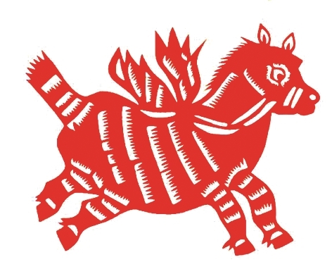 巧手剪出天“马”行空 巧手剪出天“马”行空