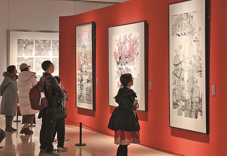 中国美术馆五展同开——新春艺趣别样浓 中国美术馆五展同开——新春艺趣别样浓
