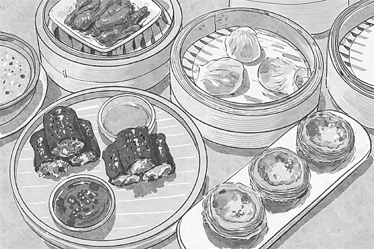 广州早茶：得闲饮茶，人间烟火一盅间