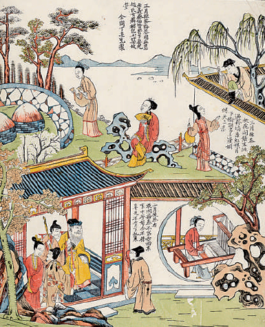 姑苏版画里的春天