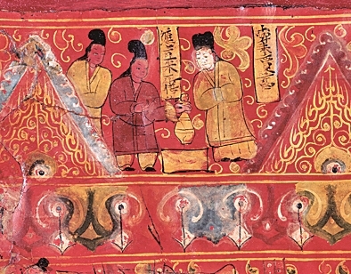 【晒晒咱的镇馆之宝㊽】固原北魏漆棺画：微缩的文明交流图