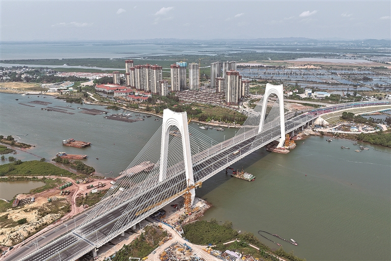 平陆运河全线桥梁工程即将收官