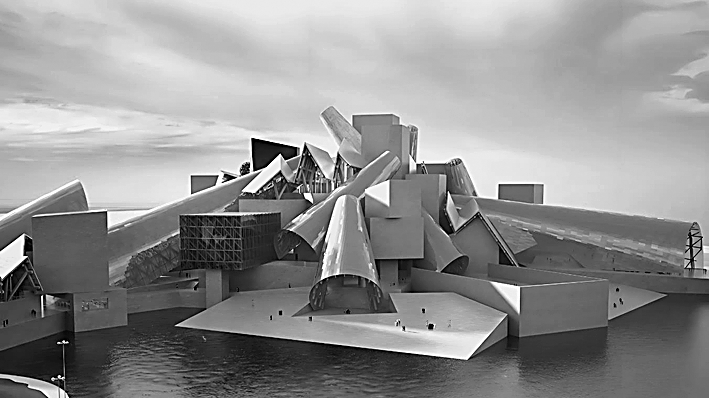 弗兰克・盖里的城市书写