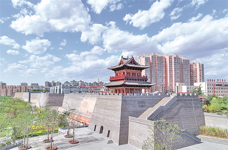 “天蓝得干净，一切都跟着鲜亮了”——山西临汾持续改善空气质量