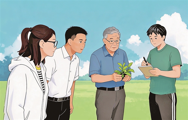 用小小花生助力稳粮增油