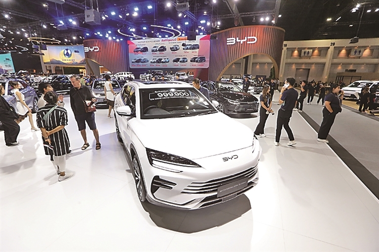 燃油危机下，中国电动车助泰国绿色转型