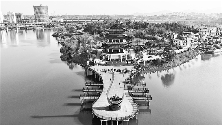 新阁临春水 江滨续华章