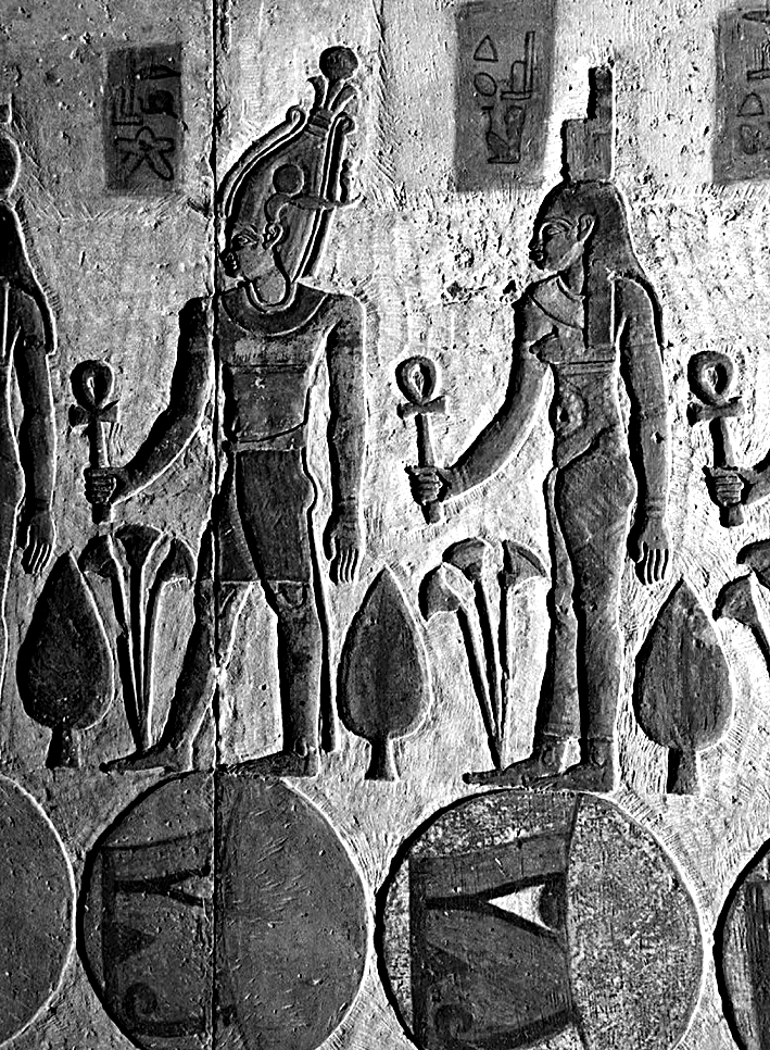 穿越千年的对话 再现古埃及彩色壁画