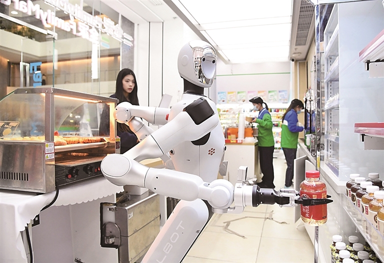 机器人“入职”便利店