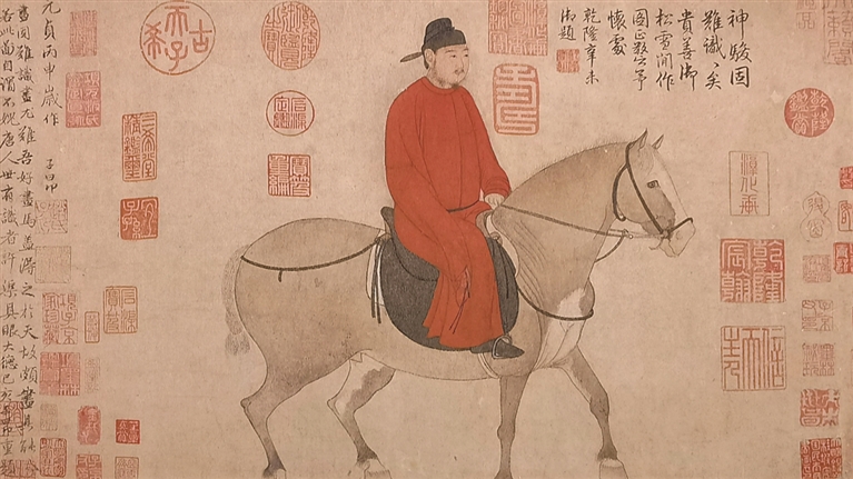故宫亮出55件“神骏图”