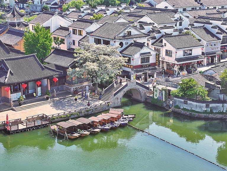 初夏水乡古镇游