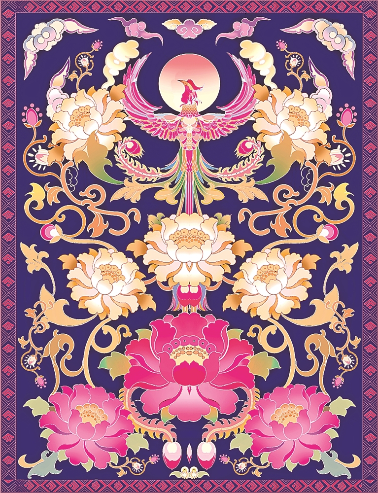 牡丹纹:国色流芳 富贵繁华 牡丹纹:国色流芳 富贵繁华