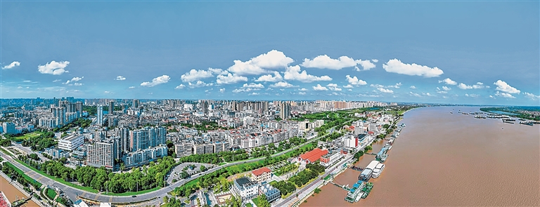 湖北荆州沙市洋码头历史文化街区：一个码头半卷城史 万樯云帆千盏新灯