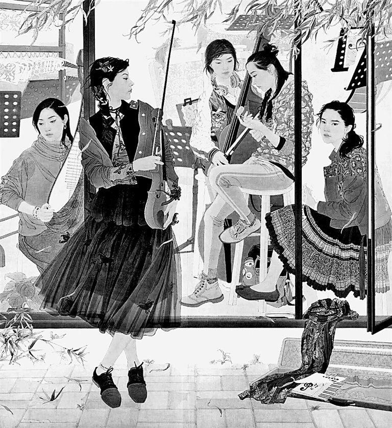 光明文化周末：我和我的祖国（中国画）