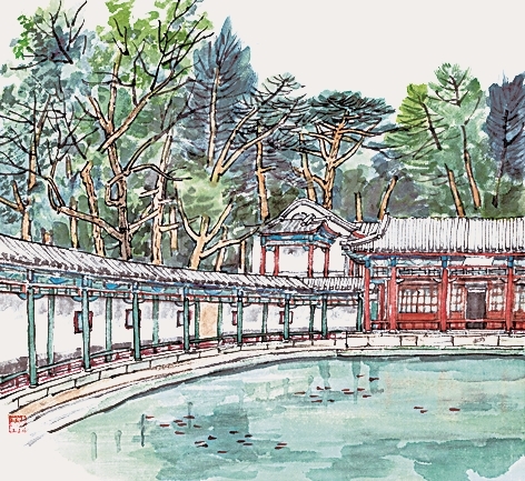 京西胜景入画来 京西胜景入画来