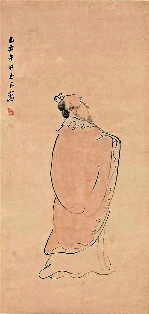 千年屈子像 丹青楚骚心 千年屈子像 丹青楚骚心