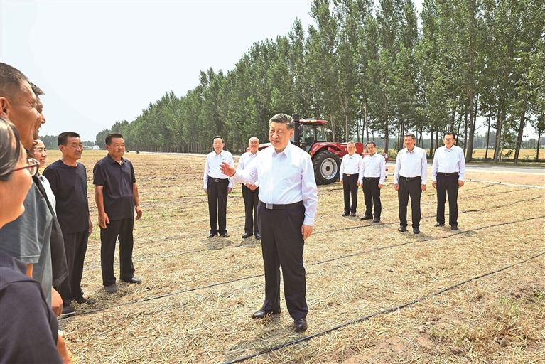 习近平在山东德州考察