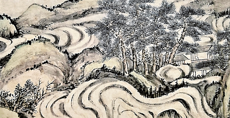 笔底黄山显灵奇