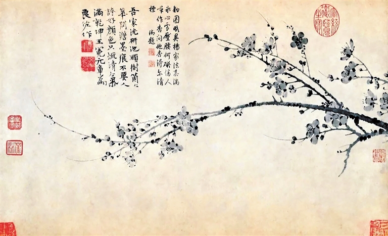 书迹传神 朱印生辉——中国画题跋与钤印的多重妙用 书迹传神 朱印生辉——中国画题跋与钤印的多重妙用