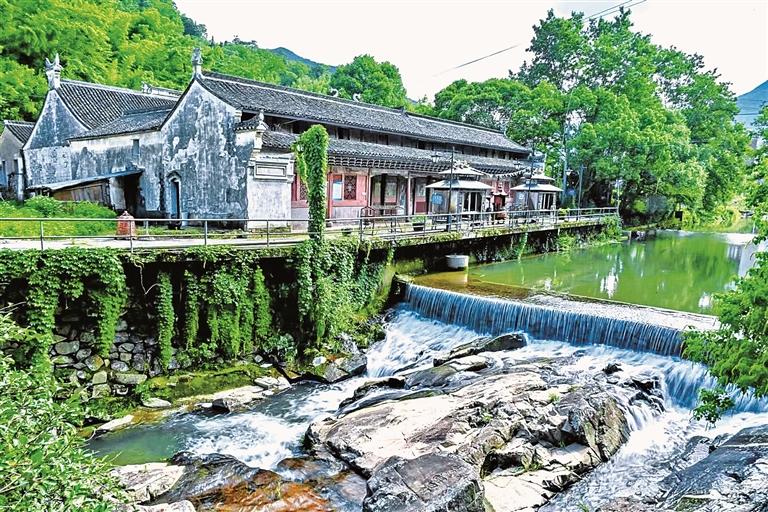 浙江宁波宁海县深甽镇清潭村:古村文脉绘就富民图景 浙江宁波宁海县深甽镇清潭村:古村文脉绘就富民图景