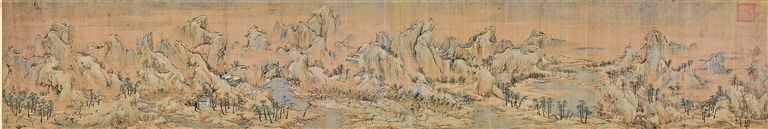 青绿山水：墨色交融 富丽清雅