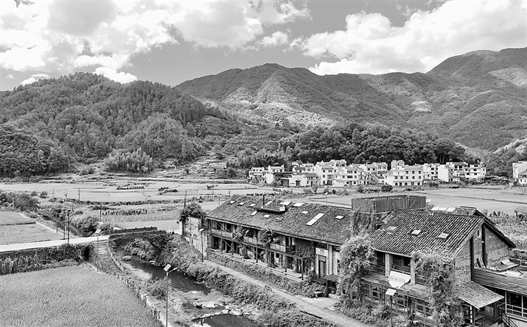 婺源民宿一景