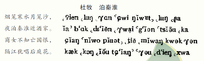 按照古音读古诗不可能也不必要 按照古音读古诗不可能也不必要