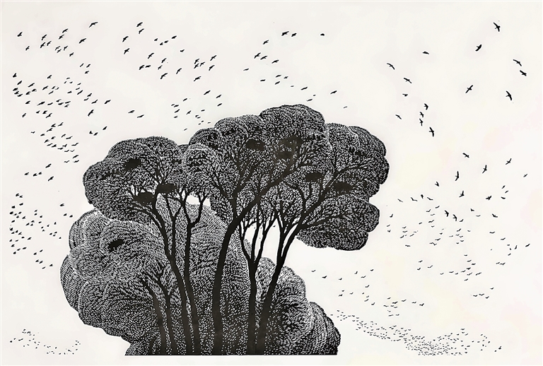 印痕里的山河诗境——当代风景版画创作的多维路径