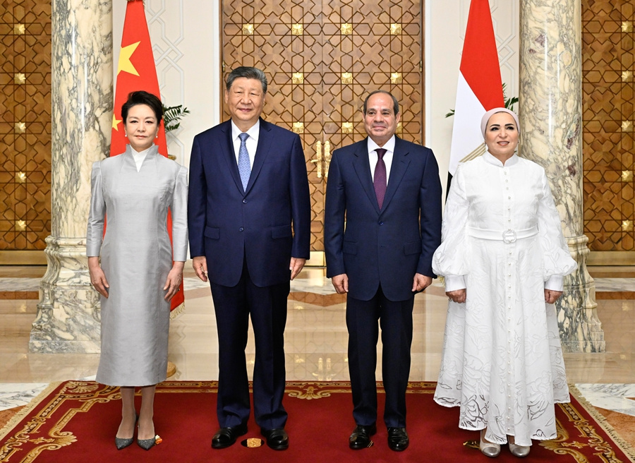 习近平同埃及总统塞西会谈 习近平同埃及总统塞西会谈