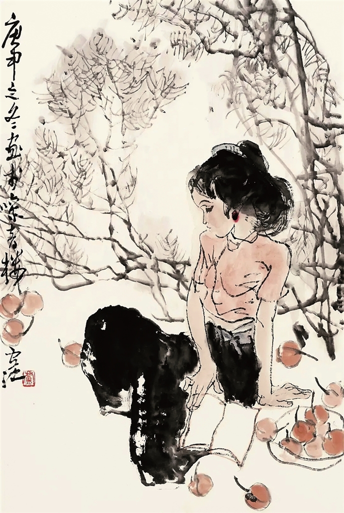 水墨人物画:笔墨当匹配人物气质 水墨人物画:笔墨当匹配人物气质