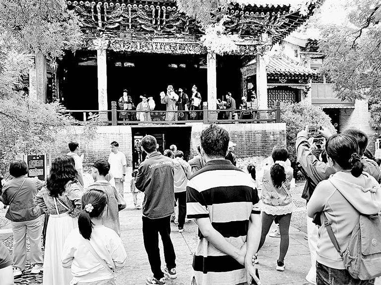 聊城山陕会馆:古戏楼上的运河记忆 聊城山陕会馆:古戏楼上的运河记忆