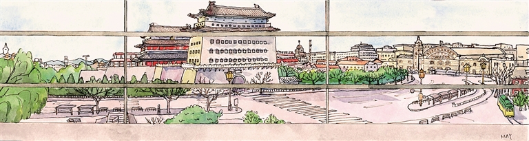 前门东西景观 前门东西景观