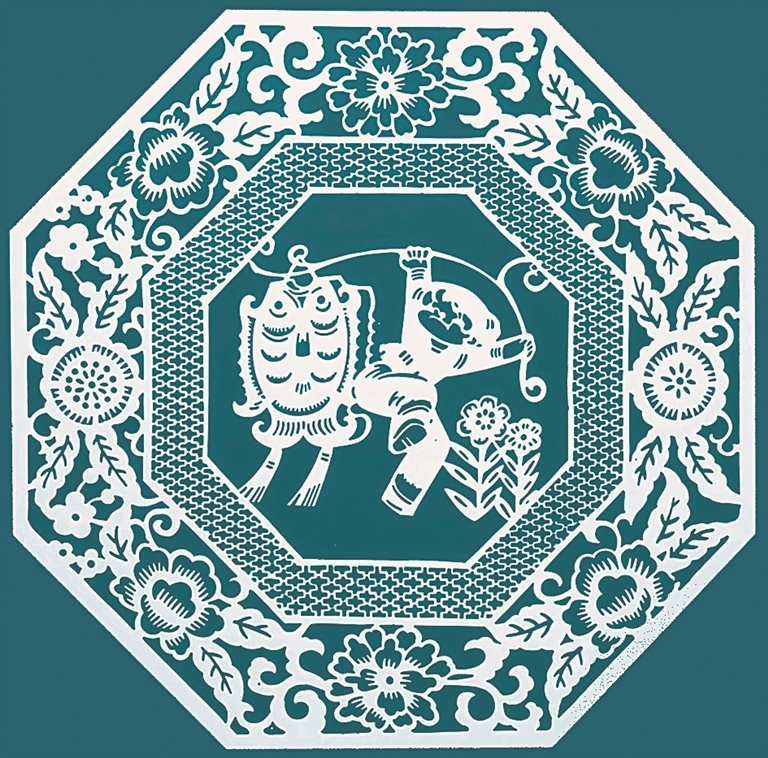 游刀刻毫厘 素纸绽繁花——乐清细纹刻纸的审美意蕴
