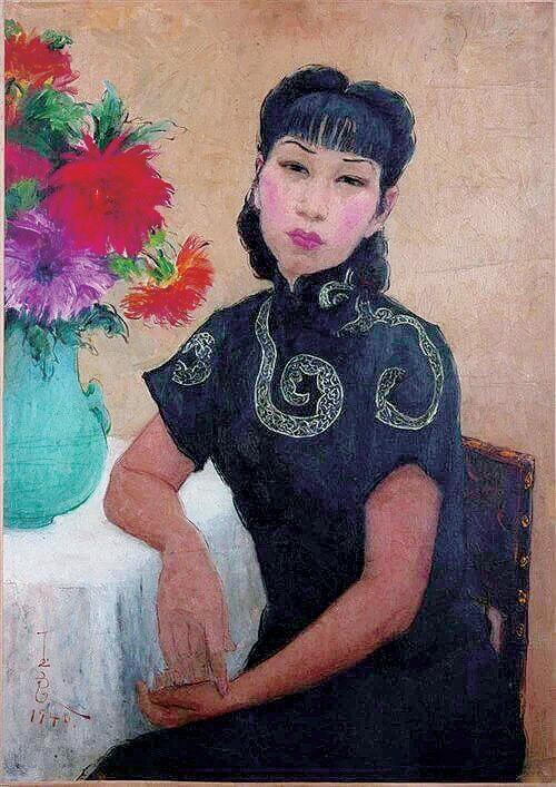 走近潘玉良的女性画像